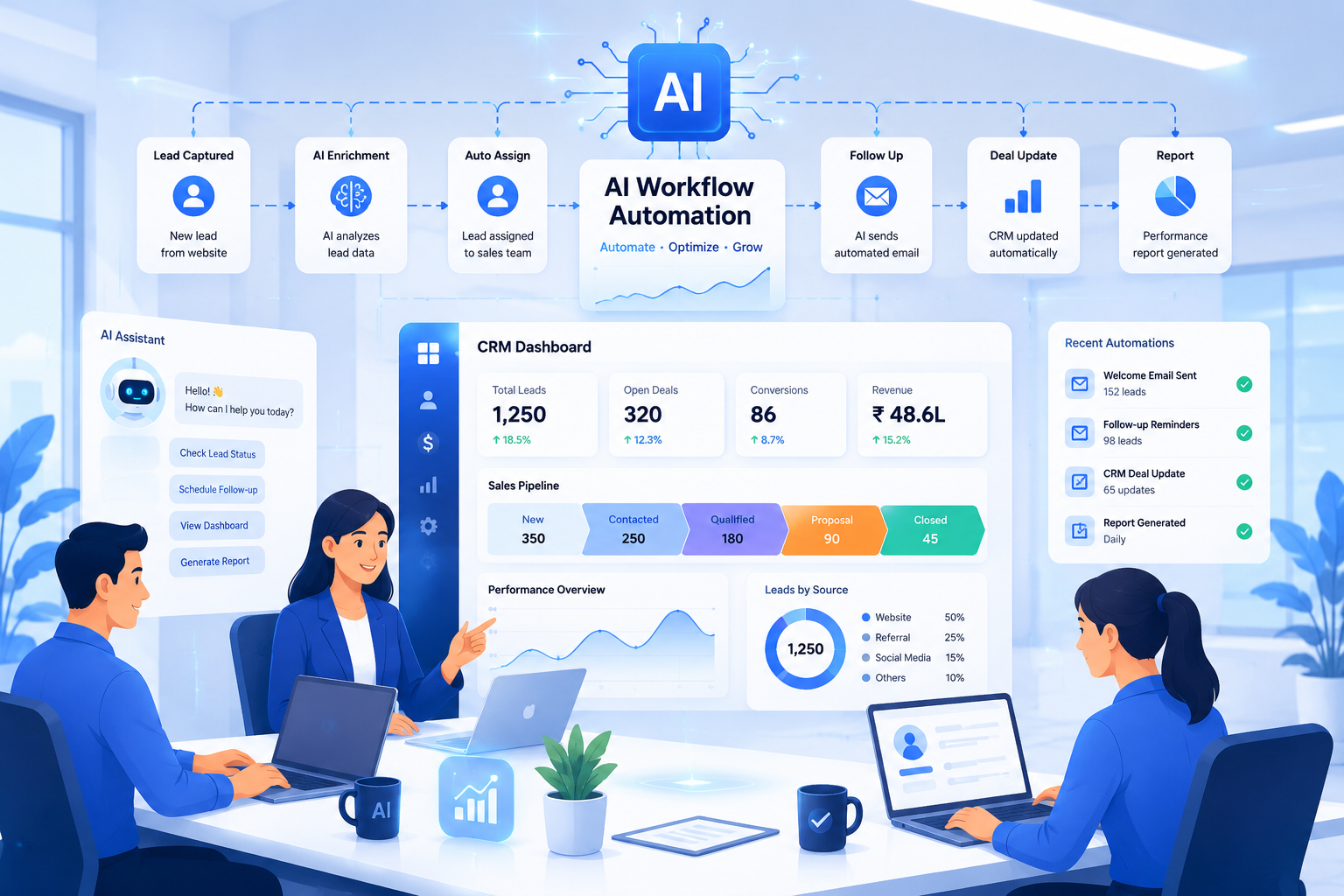 AI Workflow Automation — Isaral AI