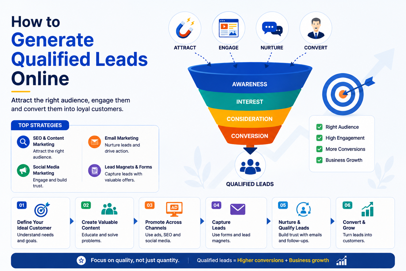 How to Generate Qualified Leads Online